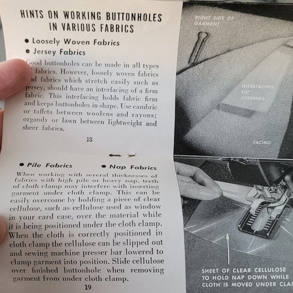 Vintage White Magic Key Buttonholer - Picture 14 of 16